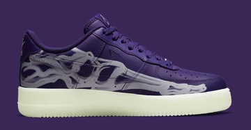 Air Force 1 Purple Skeleton
