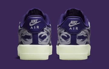 Air Force 1 Purple Skeleton