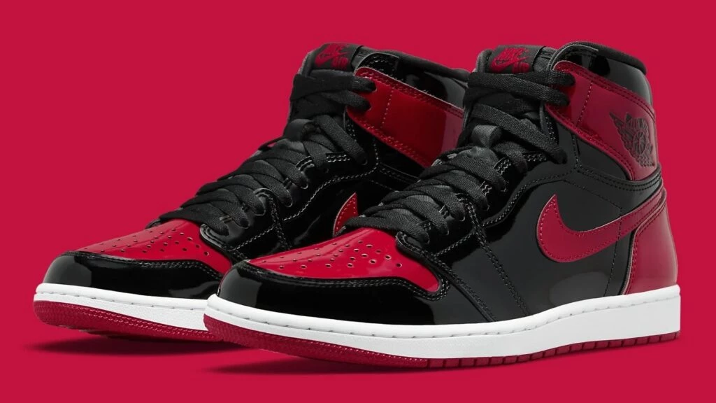 Jordan 1 High Patent Bred 555088 063 Dead Stock