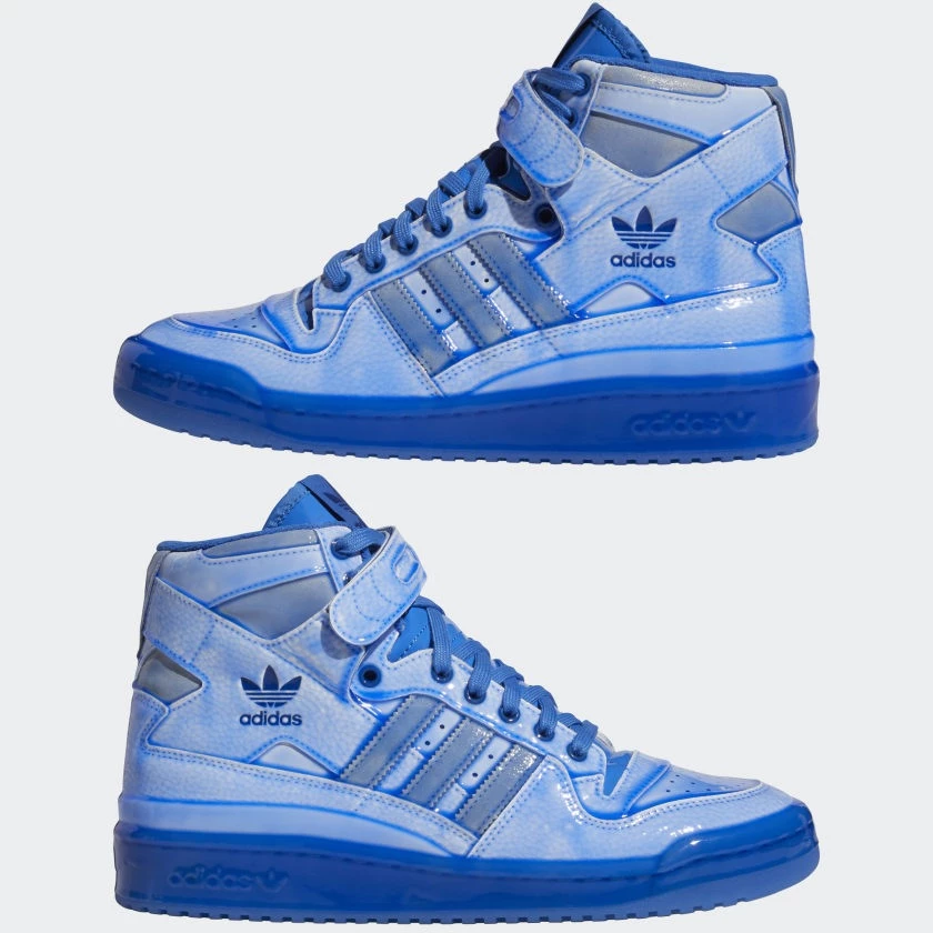 Jeremy Scott x adidas Forum Hi Blue G54995 | Dead Stock