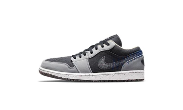 Jordan 1 Low Crater Grey