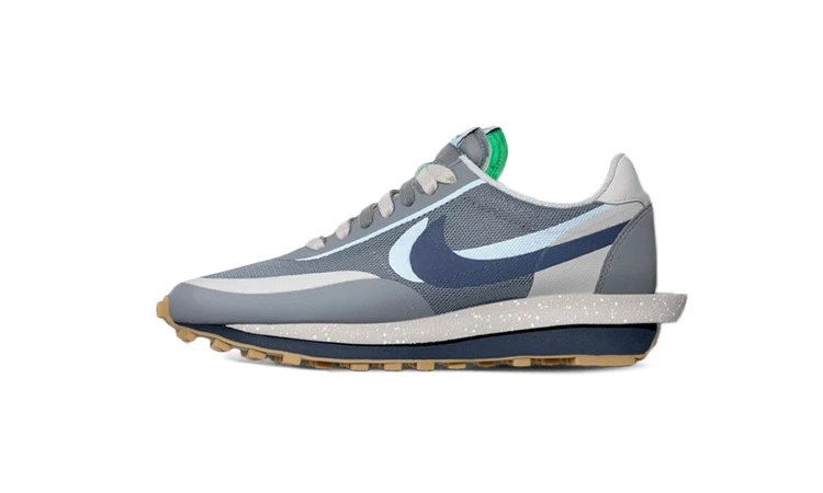 CLOT x Sacai x Nike LD Waffle Cool Grey