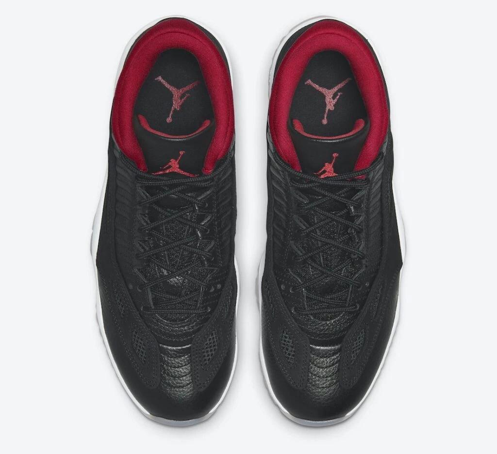 Jordan 11 low ie black red hotsell