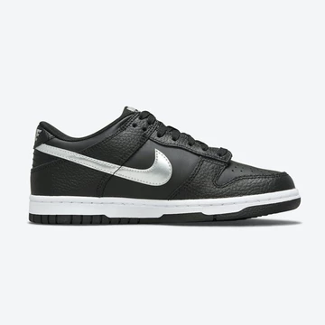 Nike Dunk Low Black Silver