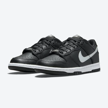 Nike Dunk Low Black Silver