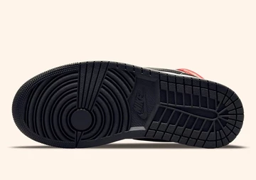 Jordan 1 Mid Light Newsprint