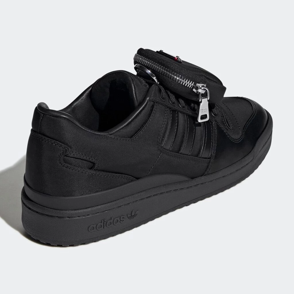 Prada adidas Forum Low Triple Black GY7043 | Dead Stock