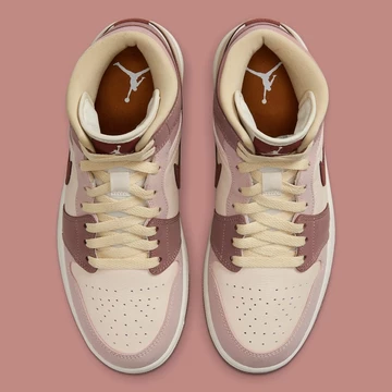 Jordan 1 Mid Dark Pony Smoky Mauve