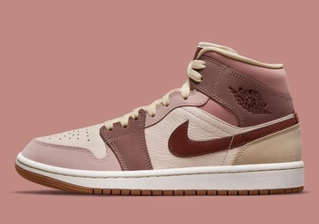 Jordan 1 Mid Dark Pony Smoky Mauve