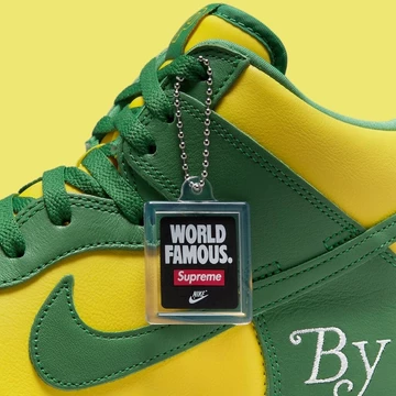 Supreme x Nike SB Dunk High Brazil By Any Means