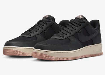 Air Force 1 LX Black Red Stardust Paar