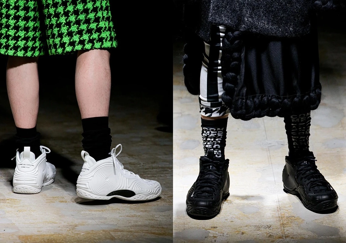 The COMME of the GARCONS x Nike Air Foamposite is coming