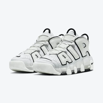 Nike Air More Uptempo Black and White