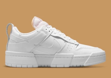 Dunk Disrupt Gold Charms weißer Dunk