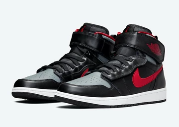 Jordan 1 FlyEase Black Gym Red