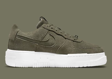 Nike Air Force 1 Pixel Green Suede