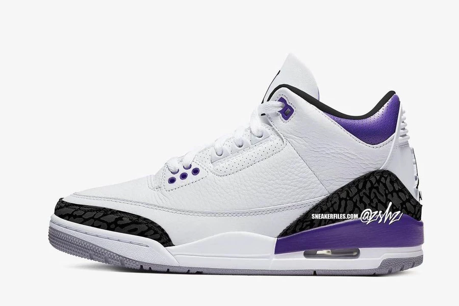 jordan white candy cane | Air Jordan 3 Dark Iris - The next AJ3