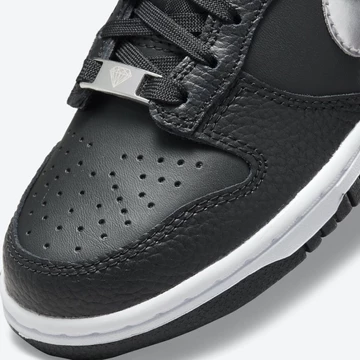 Nike Dunk Low Black Silver