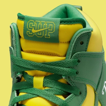 Supreme x Nike SB Dunk High Brazil By Any Means
