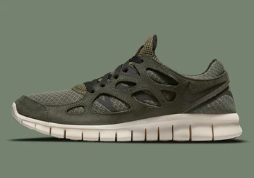 Nike Free Run 2 Olive Green