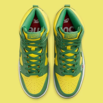 Supreme x Nike SB Dunk High Brazil By Any Means