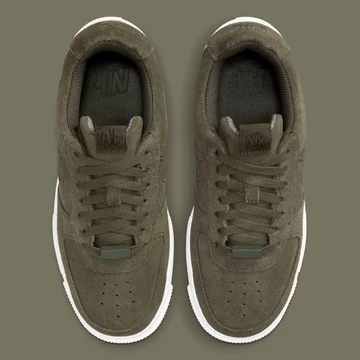 Nike Air Force 1 Pixel Green Suede