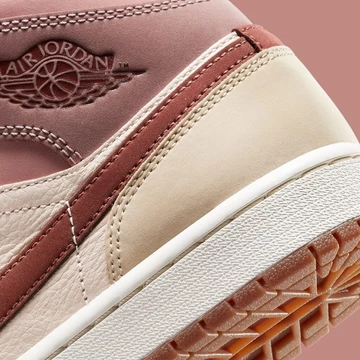 Jordan 1 Mid Dark Pony Smoky Mauve