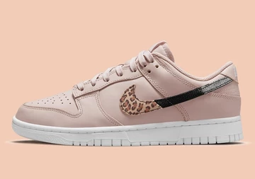 Nike Dunk Low Pink Animal Swoosh