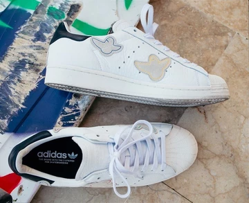 Mark Gonzales adidas Superstar Shmoo White