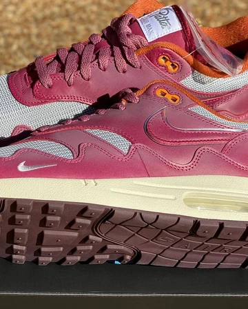 Patta x Nike Air Max 1 Maroon - erste Bilder