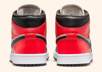 Jordan 1 Mid Light Newsprint