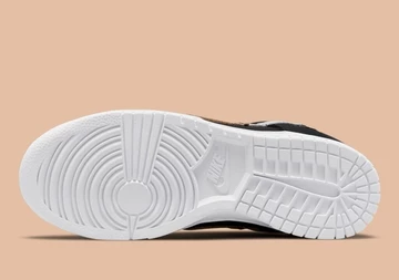 Nike Dunk Low Black Animal Swoosh