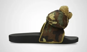 Jeremy Scott x adidas adilette Teddy Camo