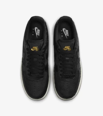 Air Force 1 LX Black Ostrich von Oben