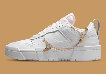 Dunk Disrupt Gold Charms mit Nike Kette Sneaker Basketball