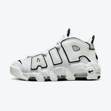 Nike Air More Uptempo Black and White