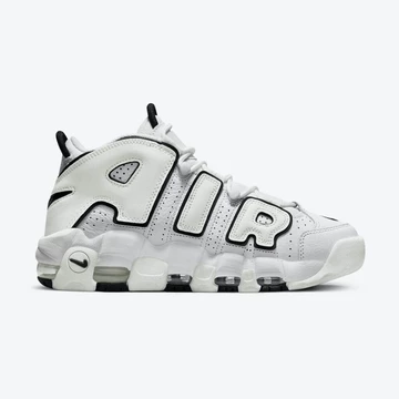Nike Air More Uptempo Black and White