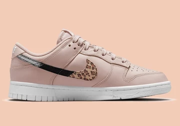 Nike Dunk Low Pink Animal Swoosh