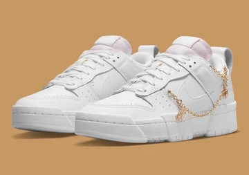 Dunk Disrupt Gold Charms Gold Kette