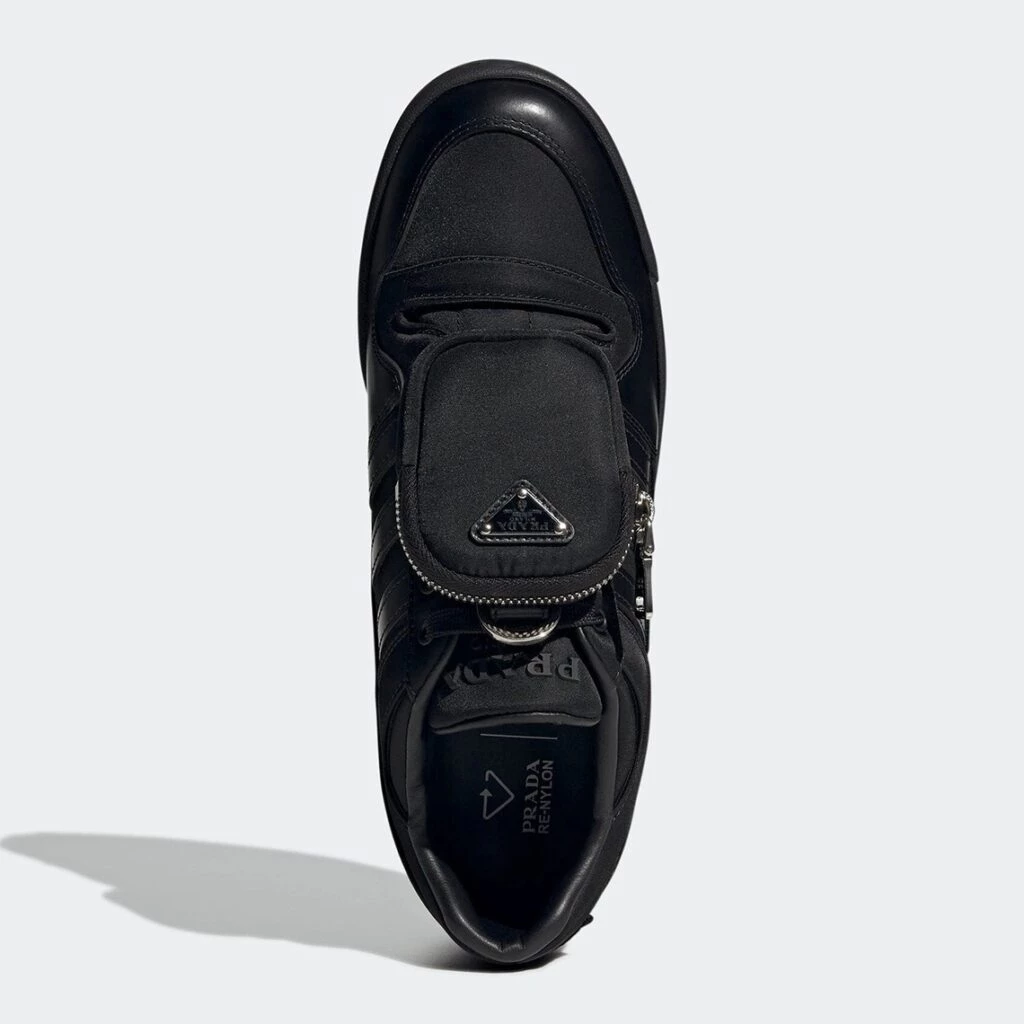 Prada adidas Forum Low Triple Black GY7043 | Dead Stock
