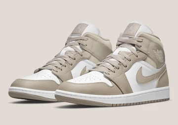 Jordan 1 Mid Linen