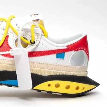 Off White x Nike Blazer Low White Red