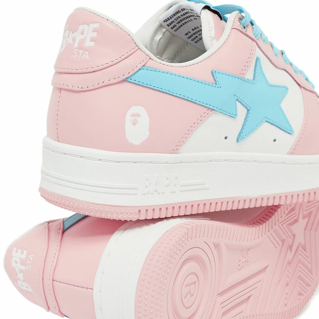 Bape Sta Low Pink Blue 001FWH701005IPNK | Dead Stock