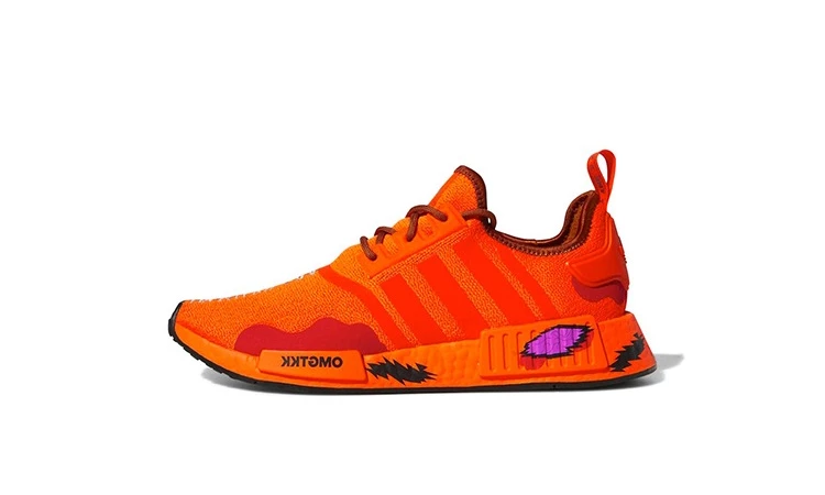 Adidas nmd r1 orange red black best sale