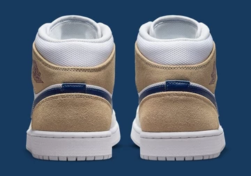 Jordan 1 Mid Tan Suede