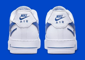 Air Force 1 Cut Out Swoosh Blue