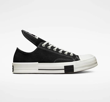 Rick Owens x Converse Chuck 70 Low Black