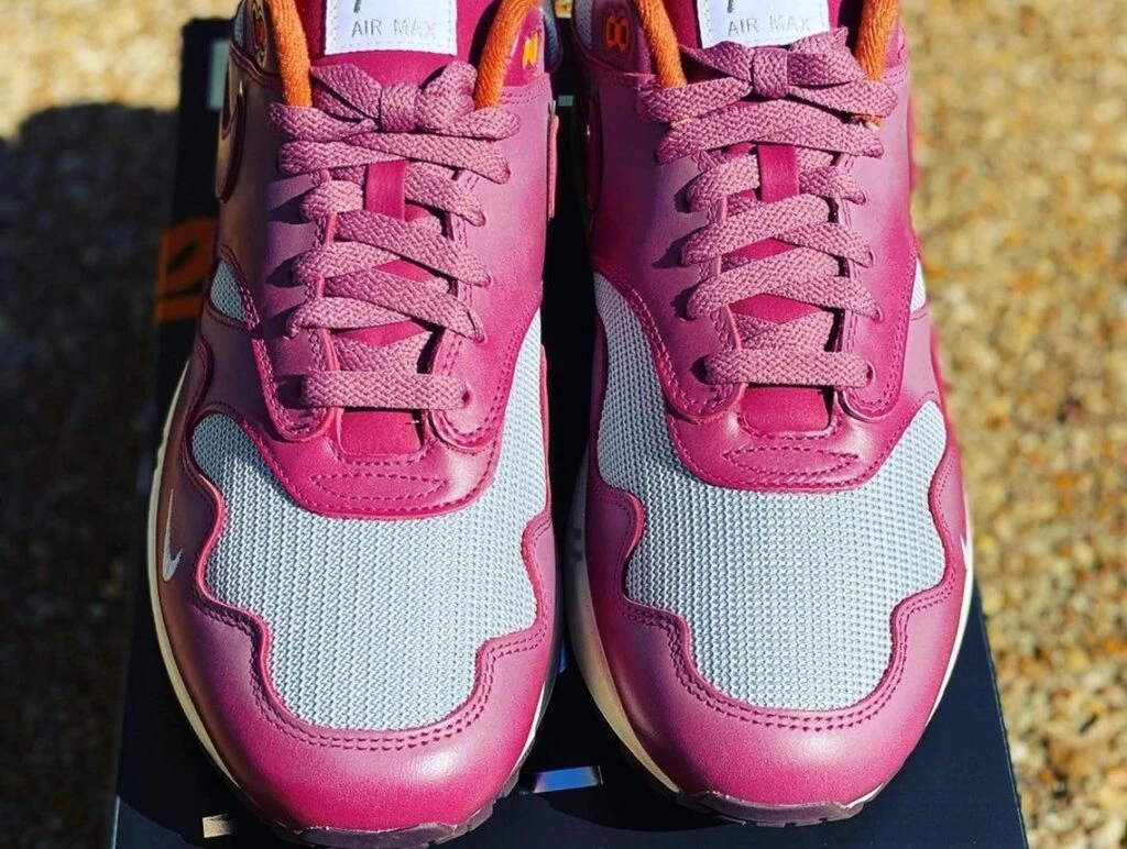 関税込 PATTA NIKE AIR MAX 1 THE WAVE NIGHT MAROON DH1348-001 Nike AirMax 1 Waves Maroon Sneaker Size Mens 10 Brand New | eBay