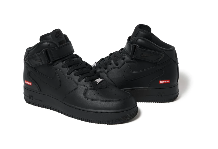 Supreme x Nike Air Force Mid OG Pack FZ8784-100 -- FZ8784-001