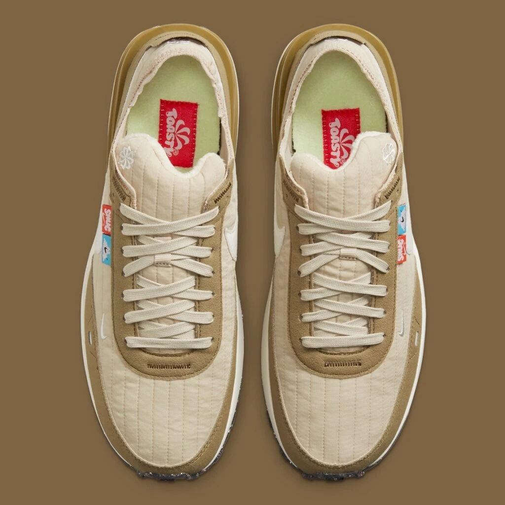 Nike Waffle One Toasty Brown Kelp DC8890-201 | Dead Stock display picture 2
